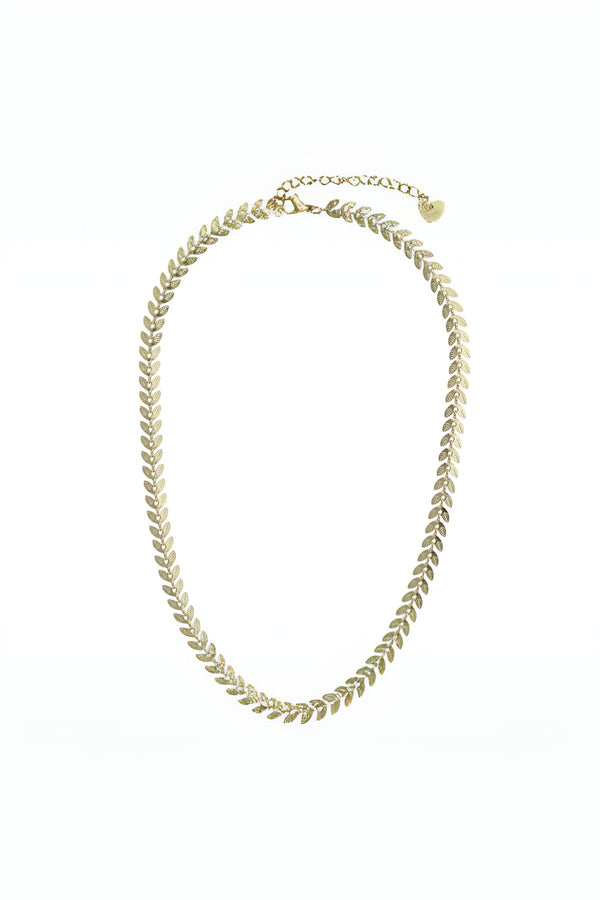 Carraig Donn Ear Of Wheat Gold Necklace