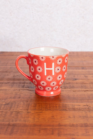 Carraig Donn Eclectic Alphabet Mug H