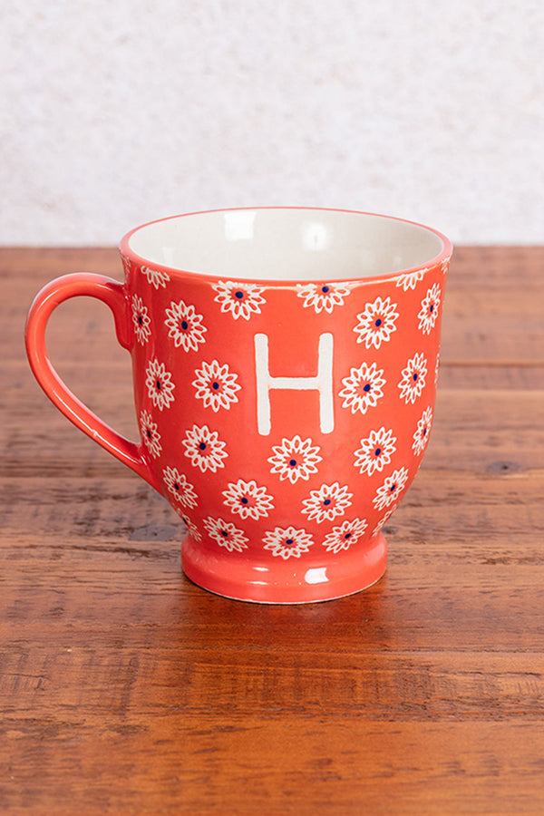 Carraig Donn Eclectic Alphabet Mug H