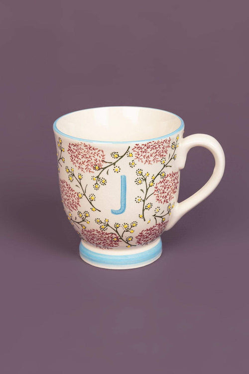 Eclectic Alphabet Mug J