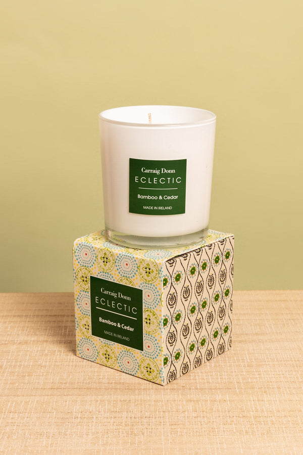 Carraig Donn Eclectic Bamboo & Cedar Candle