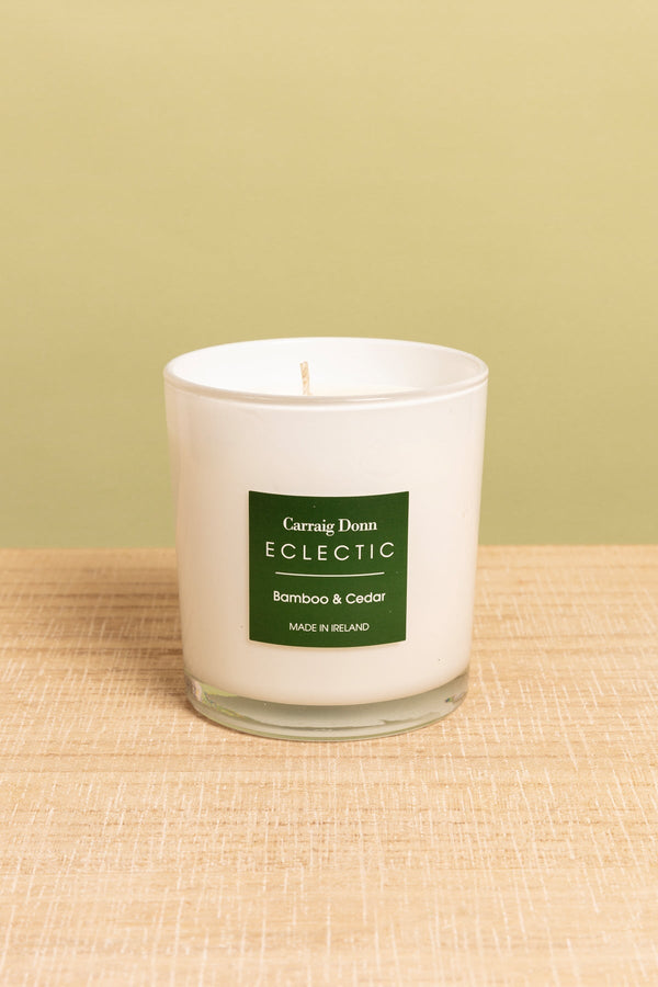 Carraig Donn Eclectic Bamboo & Cedar Candle