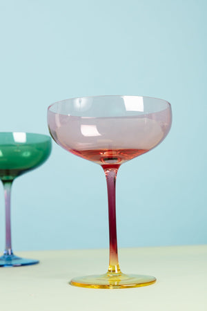 Carraig Donn Eclectic Champagne Saucer Set Of 2