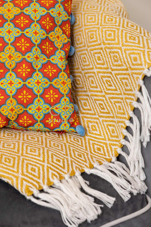 Carraig Donn Eclectic Geometric Cushion