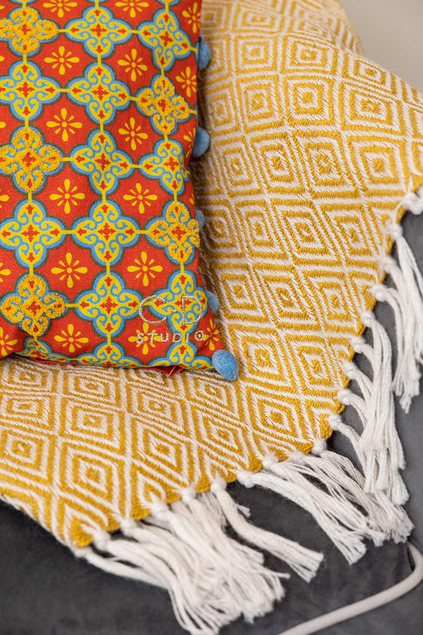 Carraig Donn Eclectic Geometric Cushion