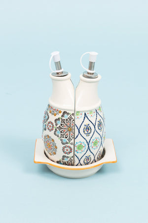 Carraig Donn Eclectic Oil & Vinegar Serve Set