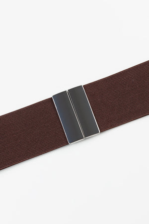 Carraig Donn Elasticated Belt in Coffee