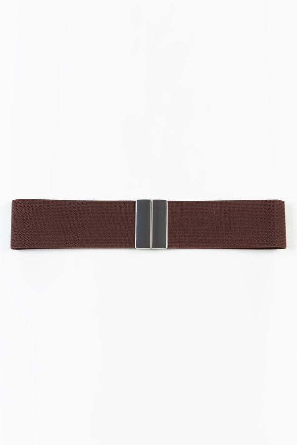 Carraig Donn Elasticated Belt in Coffee