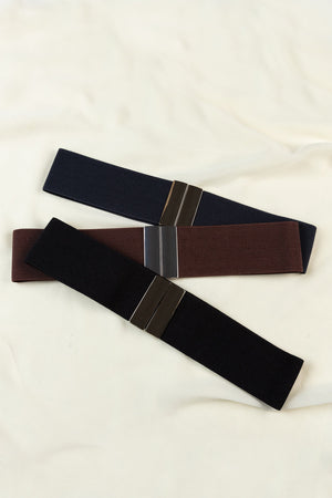 Carraig Donn Elasticated Belt in Coffee