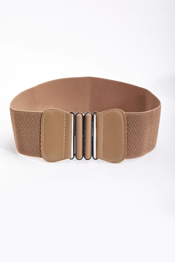 Carraig Donn Elasticated Brown Belt