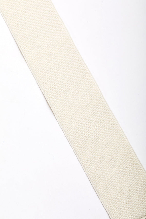 Carraig Donn Elasticated Cream Belt