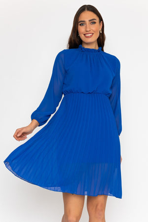 Carraig Donn Ella Knee Length Dress in Blue
