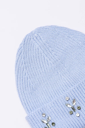 Carraig Donn Embellished Beanie in Blue