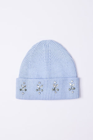 Carraig Donn Embellished Beanie in Blue