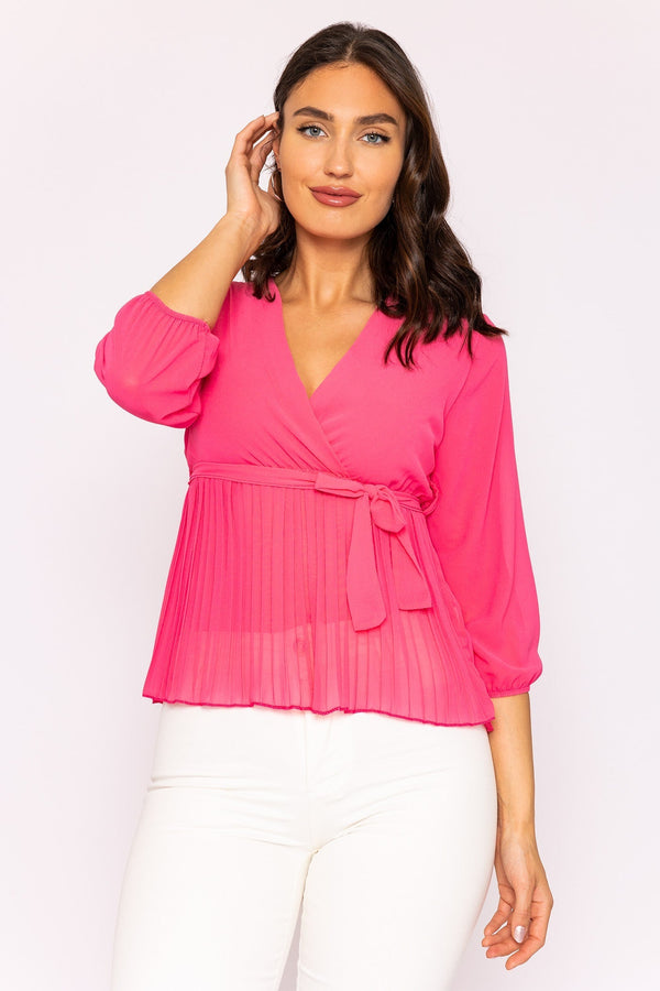 Carraig Donn Emma Top in Pink