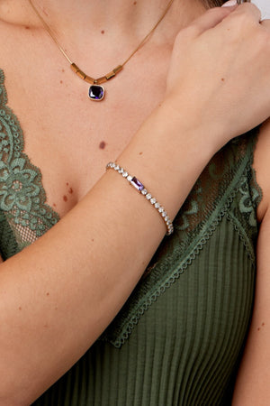 Carraig Donn Emmalyn Amethyst Necklace