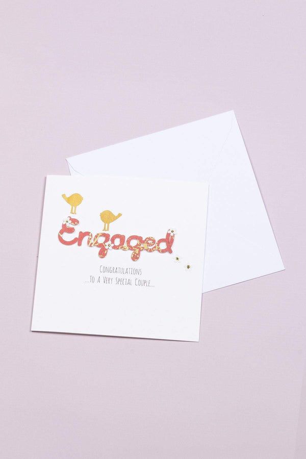Carraig Donn Engaged Handmade Card