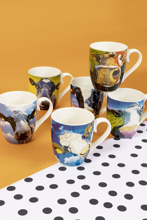Carraig Donn Eoin O'Connor Set Of 6 Mugs in Hatbox