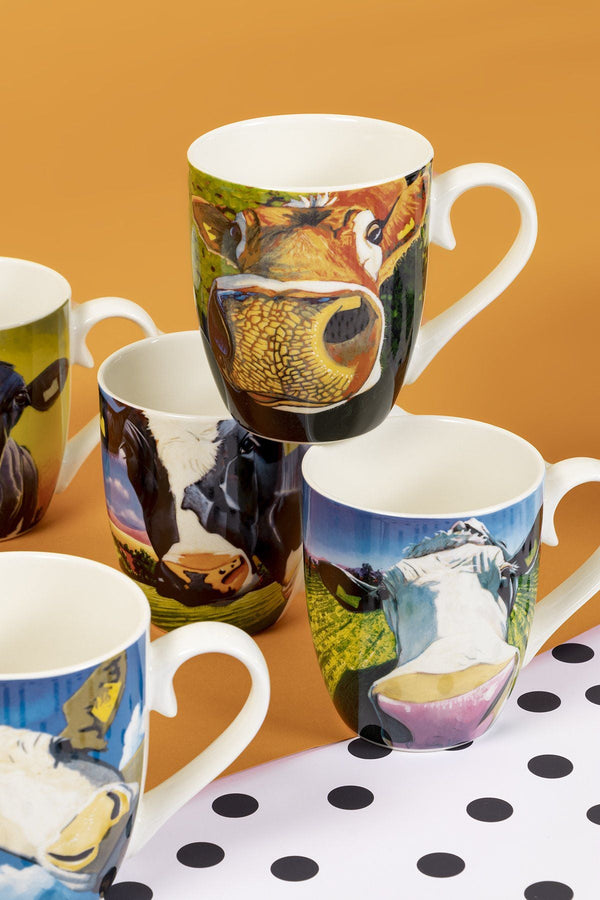 Carraig Donn Eoin O'Connor Set Of 6 Mugs in Hatbox