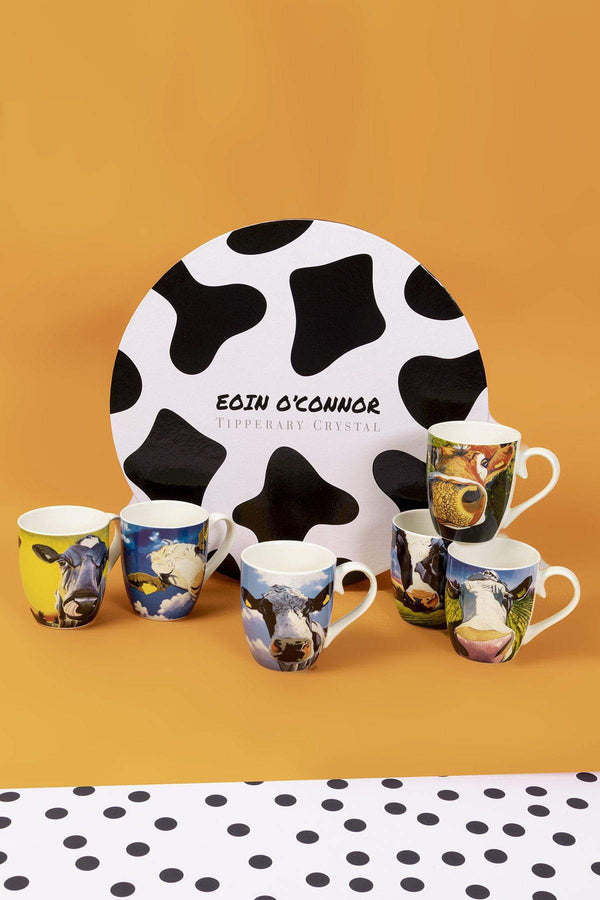 Carraig Donn Eoin O'Connor Set Of 6 Mugs in Hatbox