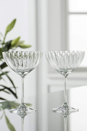 Carraig Donn Erne Champagne Saucer Set