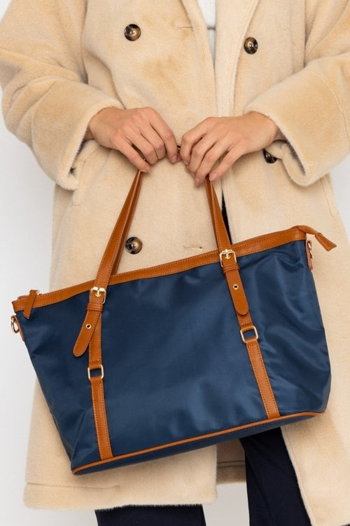 Everyday Tote in Navy