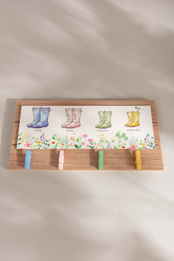 Carraig Donn Family Welly Plaque