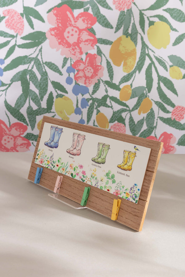 Carraig Donn Family Welly Plaque