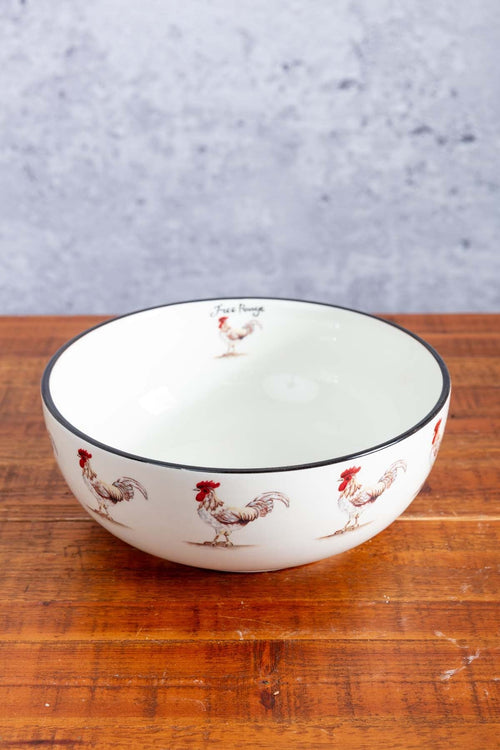 Farm Design Serving Bowl