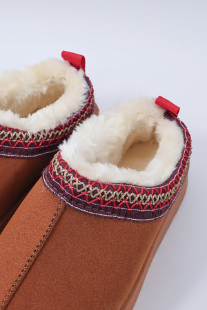 Carraig Donn Faux Fur Cosy Slipper