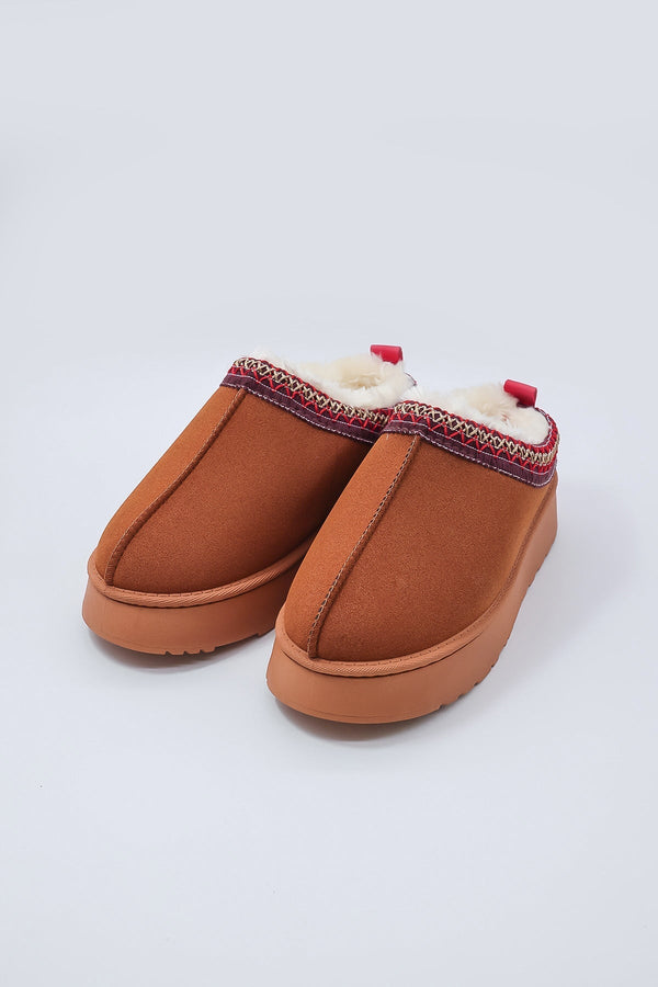 Carraig Donn Faux Fur Cosy Slipper