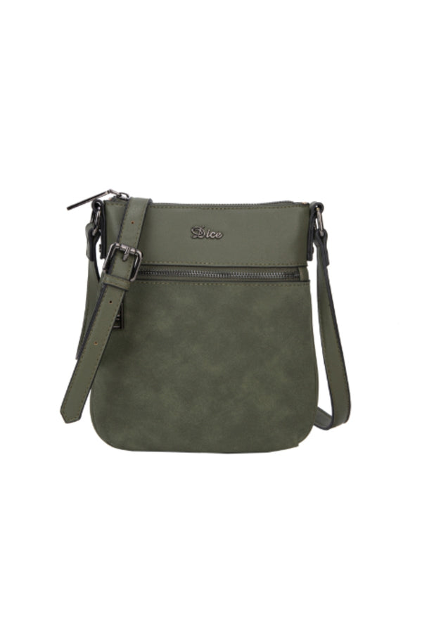 Carraig Donn Faye Crossbody Bag in Olive