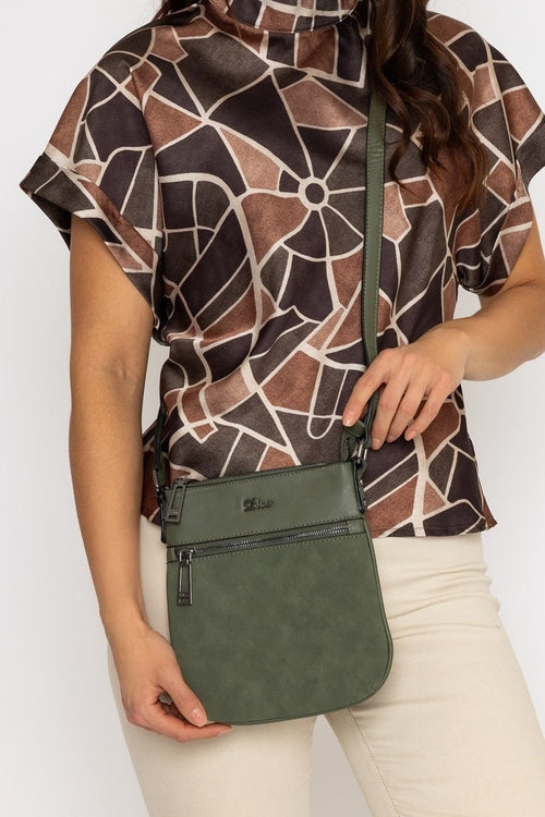Faye Crossbody Bag in Olive