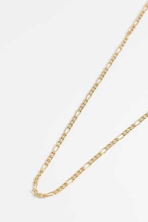 Carraig Donn Figaro Link Necklace in Gold