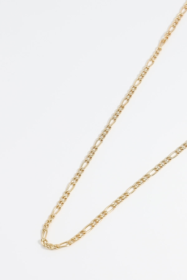 Carraig Donn Figaro Link Necklace in Gold