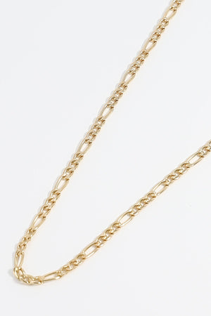 Carraig Donn Figaro Link Necklace in Gold