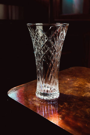 Carraig Donn Flared Glass 12" Vase