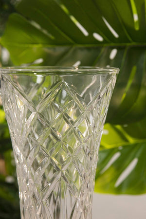 Carraig Donn Flared Glass 12" Vase