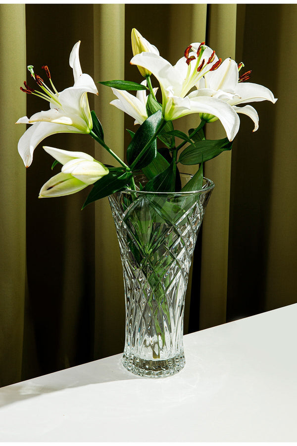 Carraig Donn Flared Glass 12" Vase