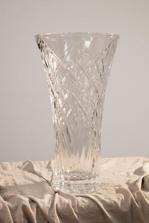 Carraig Donn Flared Glass 12" Vase