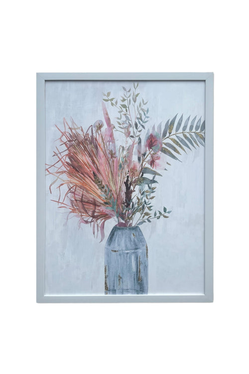 Floral Bouquet Framed Wall Art