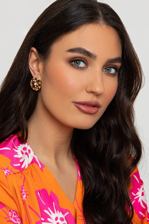 Carraig Donn Floral Earrings