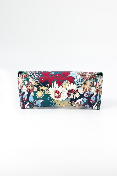 Floral Print Sunglass Case