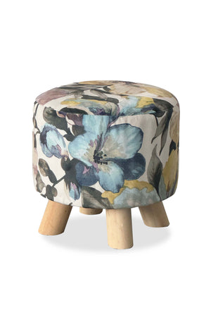 Carraig Donn Flower Pattern Footstool