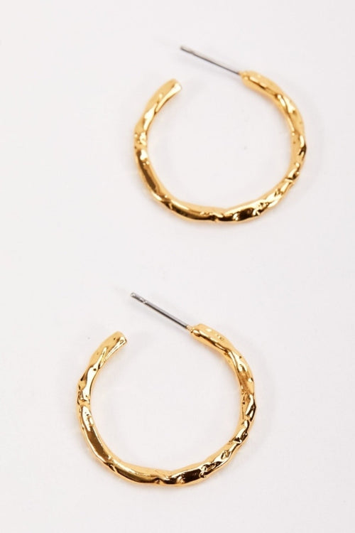 Carraig Donn Foil Open Hoop Earring