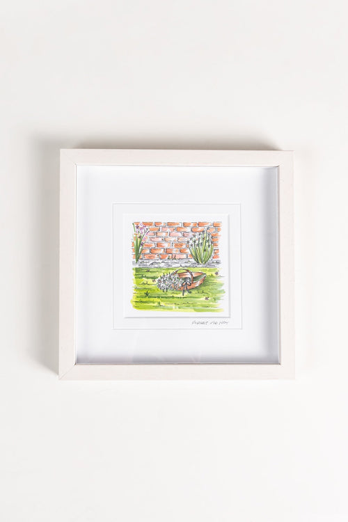 Forget Me Not Framed Art Print