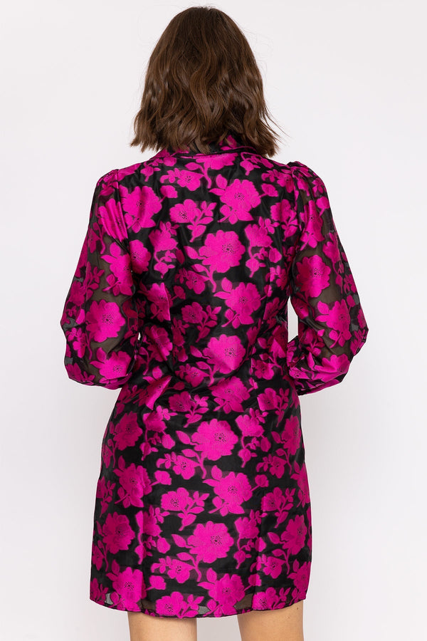 Carraig Donn Franka Shirt Dress in Black