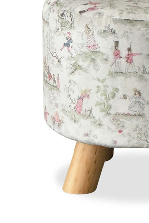 Carraig Donn French Sketch Footstool