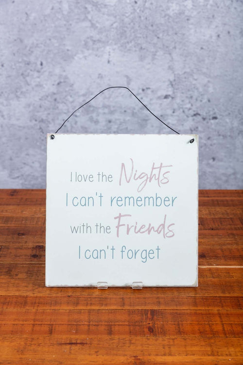Friends Plaque