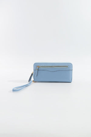 Carraig Donn Front Zip Purse in Blue